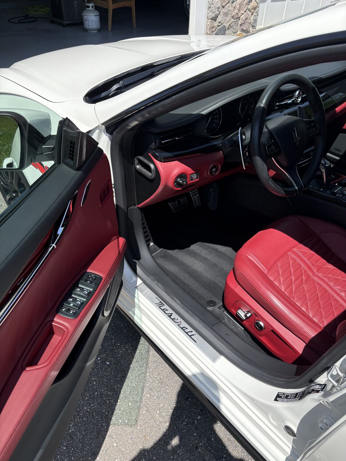 Detailed engine bay
