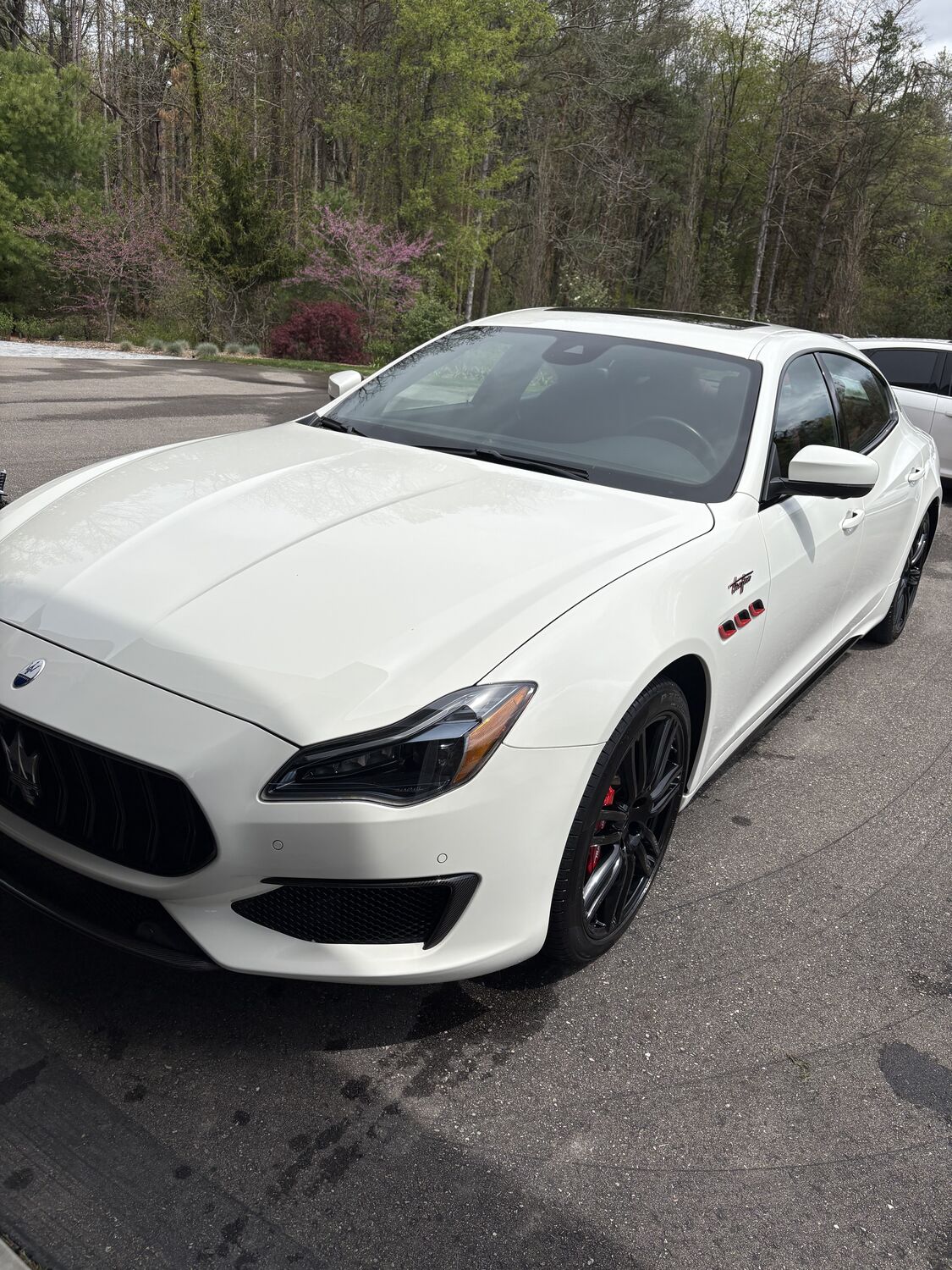 Detailed Maserati sedan