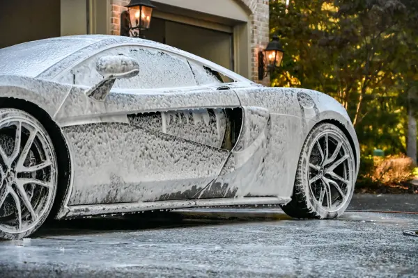 Thick foam on the McLaren side panel