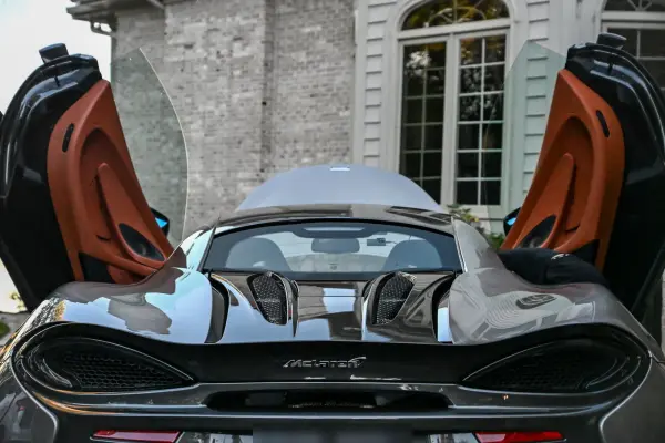 McLaren rear with both doors up